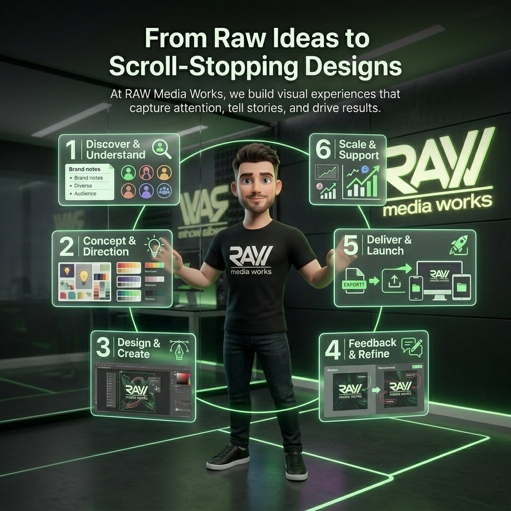 From Raw Ideas to Scroll-Stopping Designs