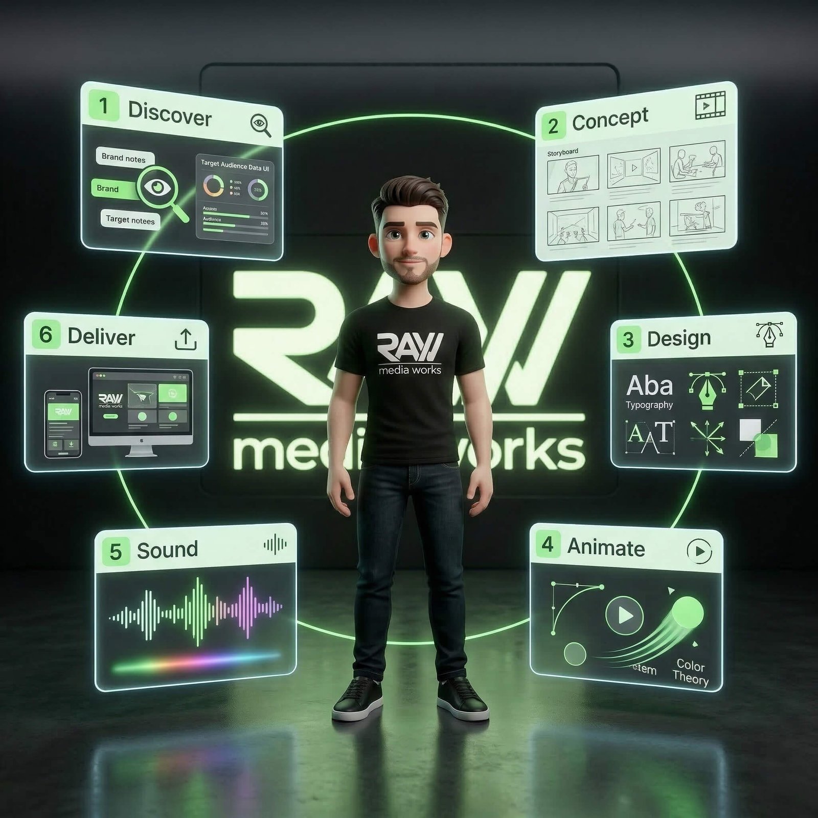 From raw ideas to visually striking motion — we make your brand move with purpose.