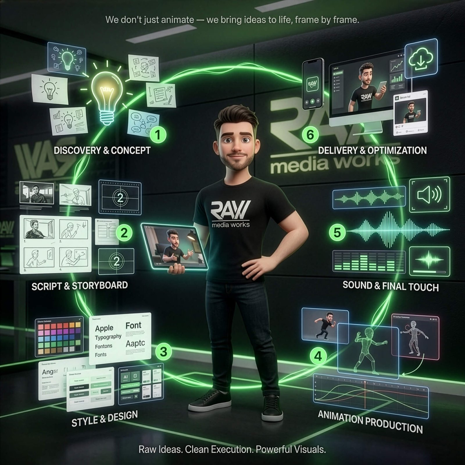 We don’t just animate — we bring ideas to life, frame by frame.