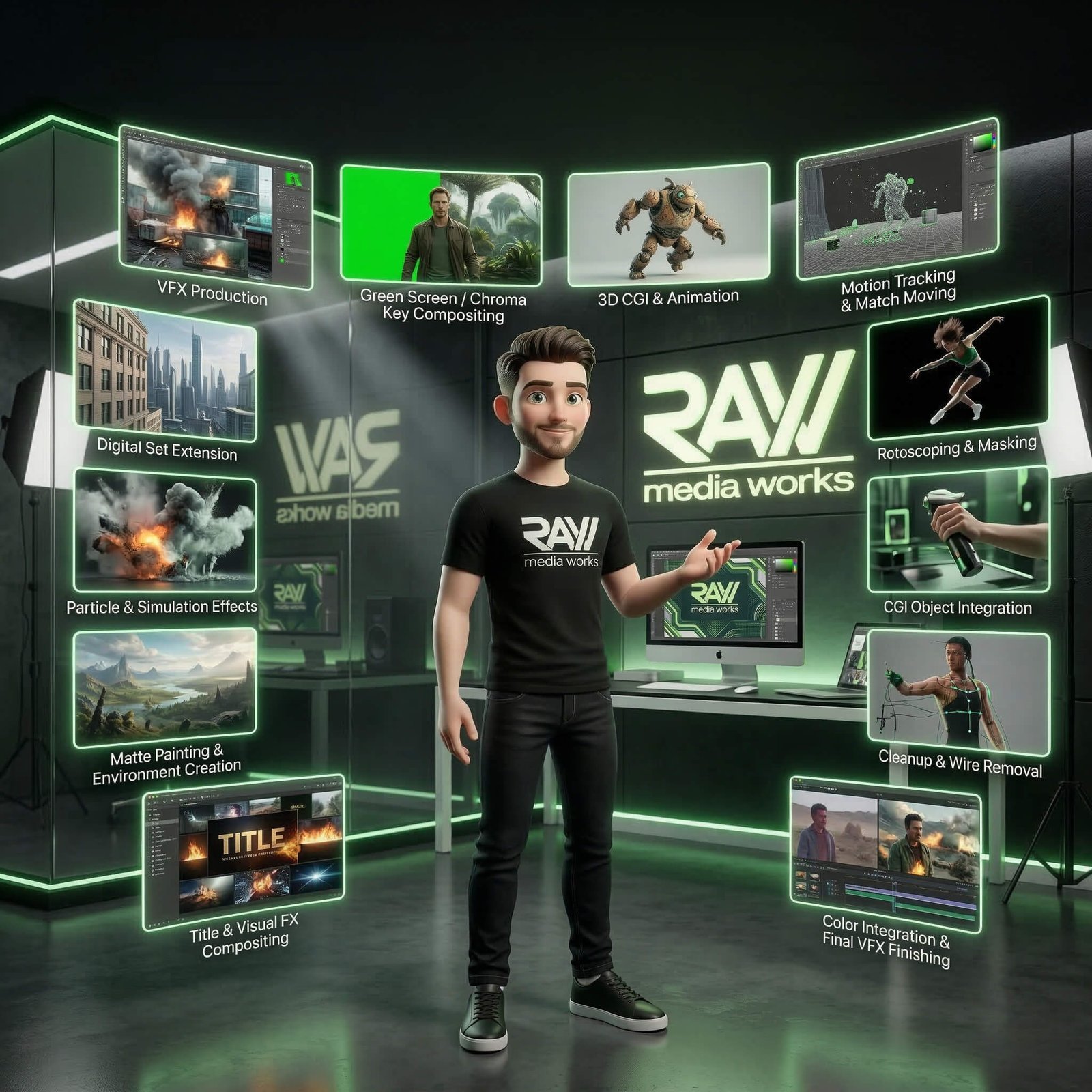 An Overview of the VFX Services We Offer