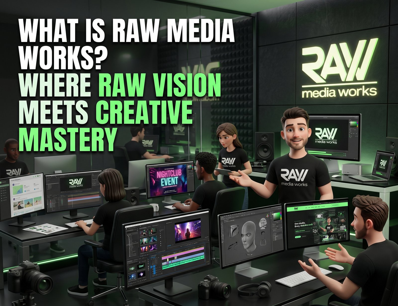 What Is RAW MEDIA WORKS? Where Raw Vision Meets Creative Mastery